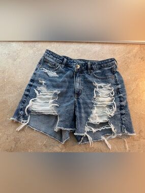 American Eagle Highest Rise Baggy Shorts, Size 8